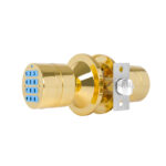 TurboLock YL-99-PB Digital Door Lock, Brass 4