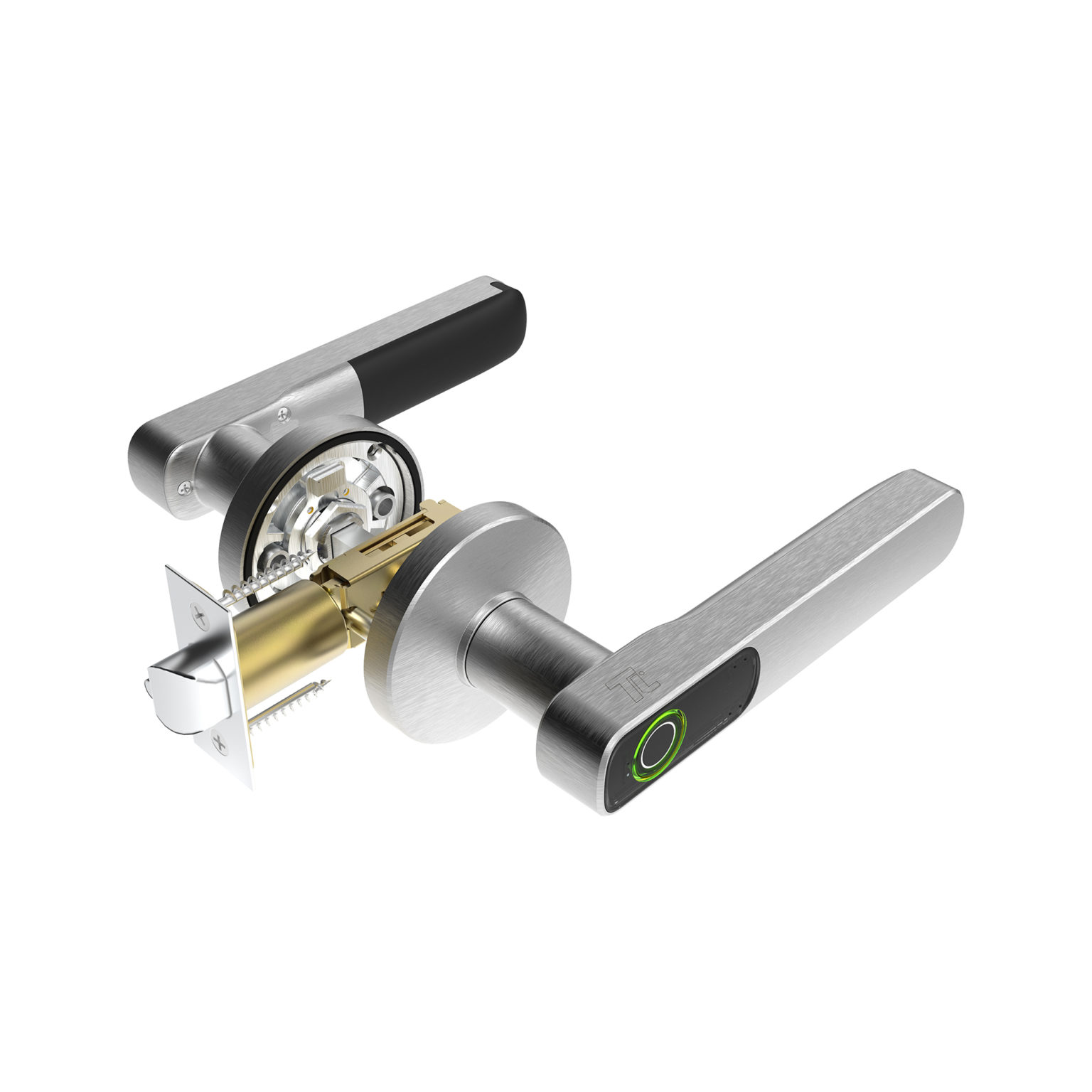 TurboLock YL99PB Digital Door Lock, Brass